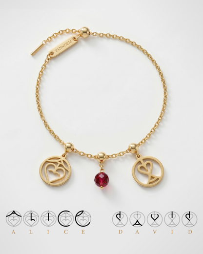 Le Bracelet Monogramme – Chaque lettre, un symbole